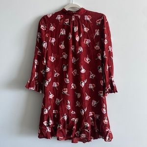 Flower loose dress